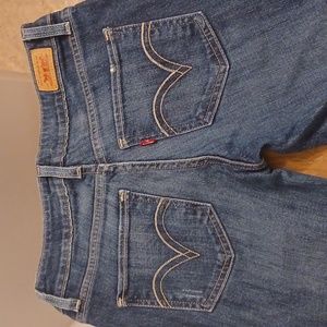 Levi's CURVY CUT 528 jeans size 5 medium